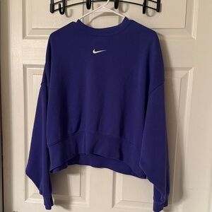Nike Women's Blue Sweatshirt